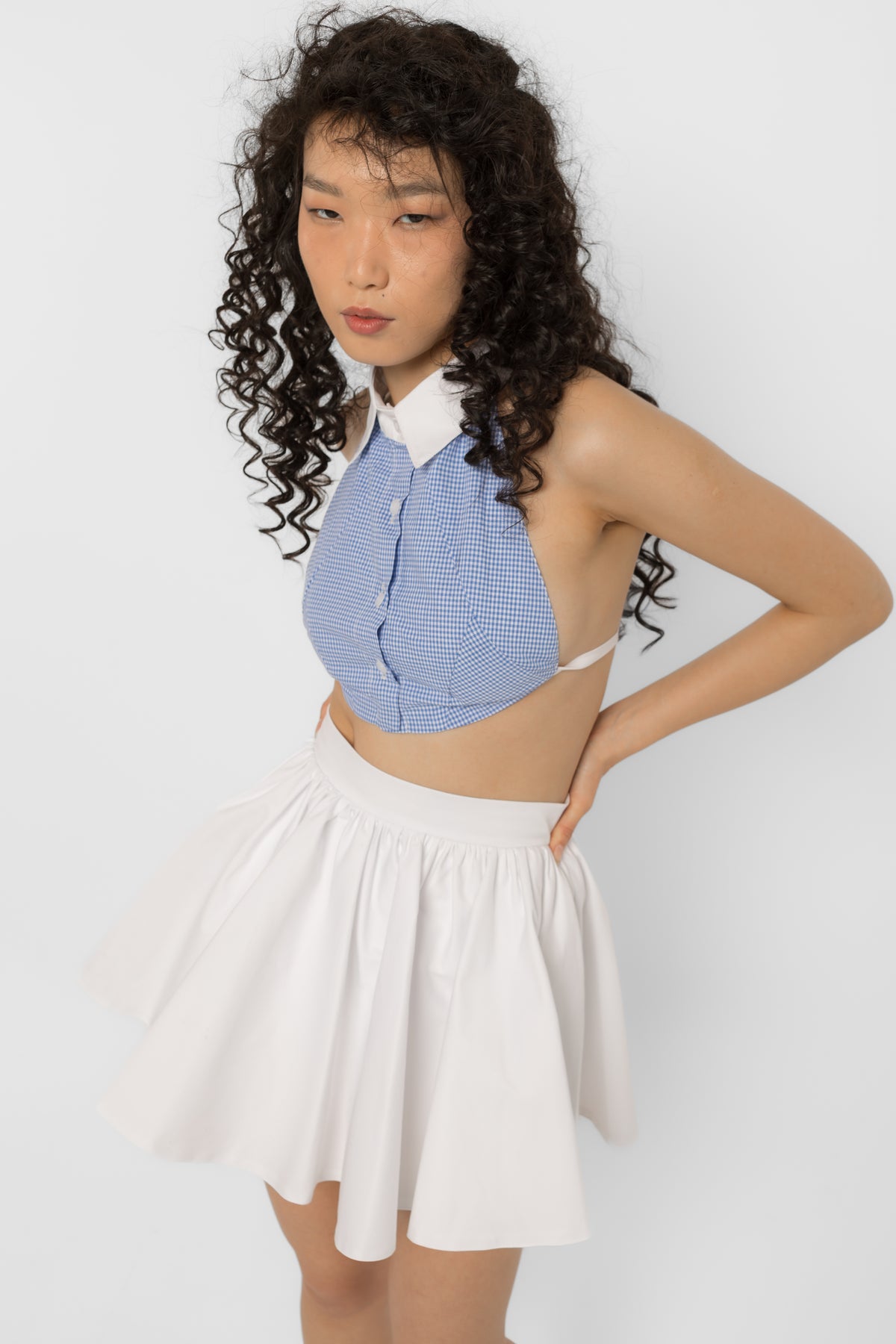 Mini Skirt with Built-In Shorts